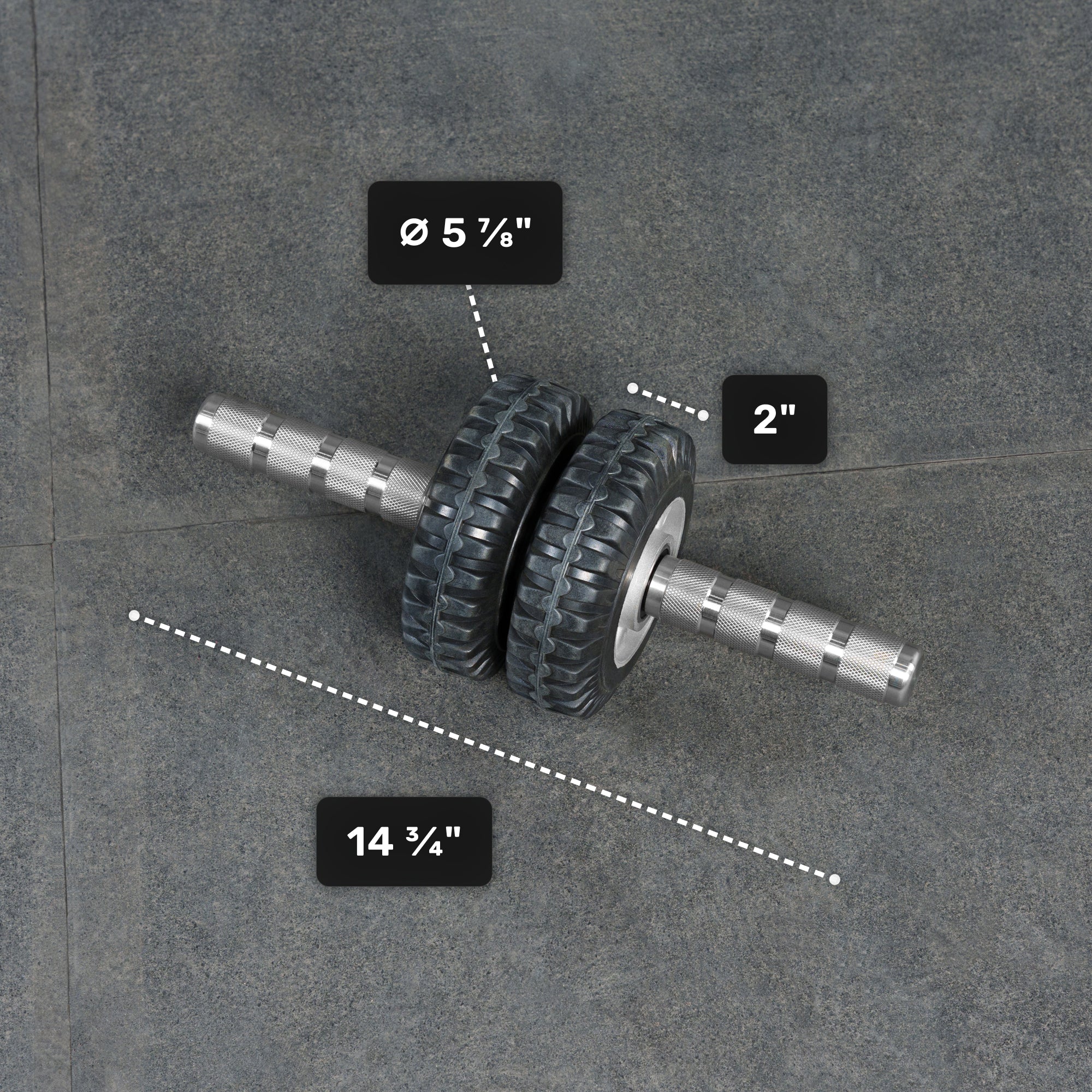 ABsyidyan Stainless Steel Ab Roller - Image 7
