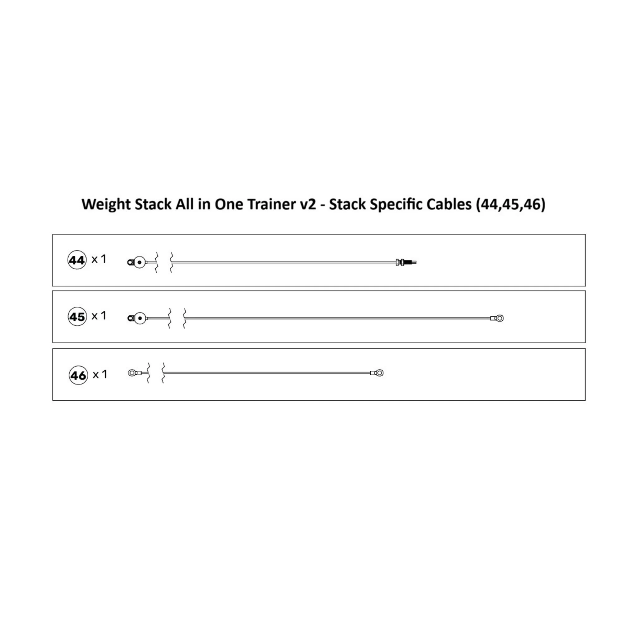 All-in-One Trainer 2.0 Spare Parts