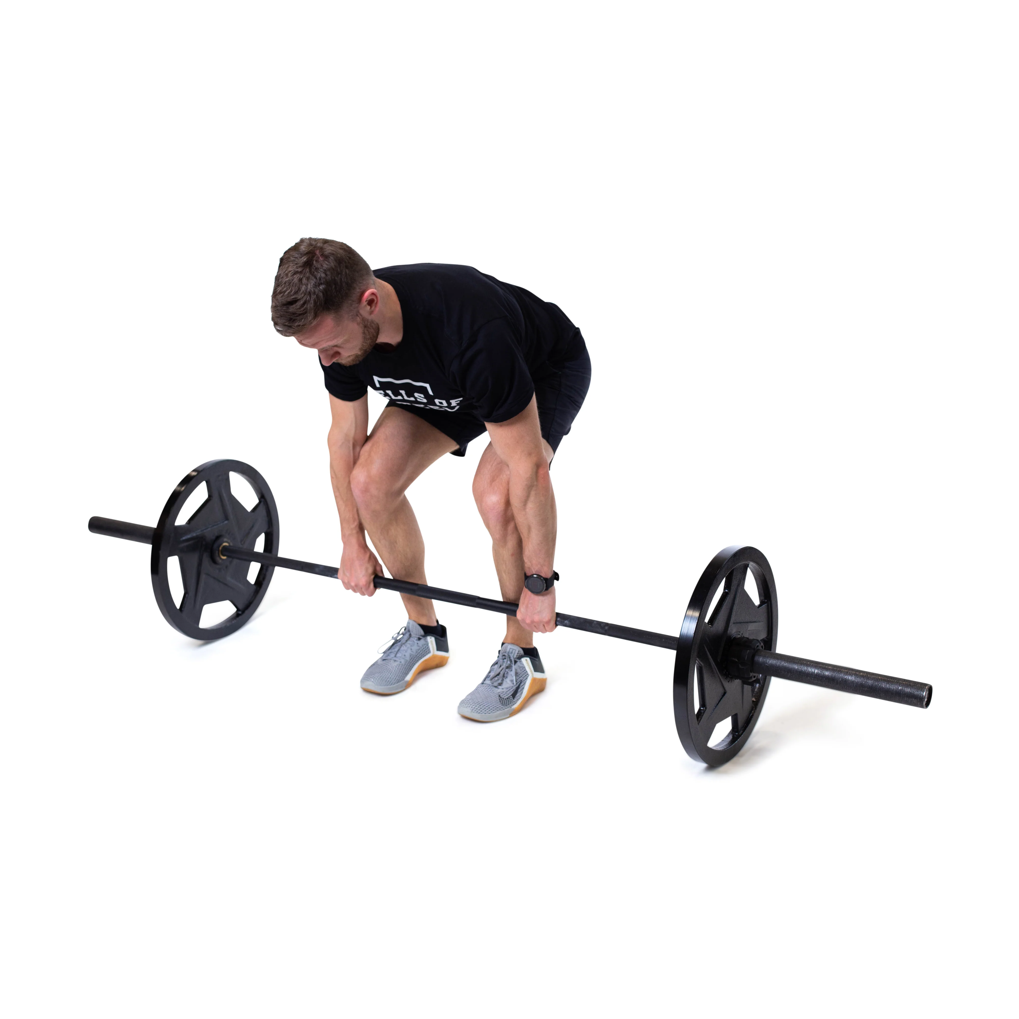 Black Mighty Grip Olympic Weight Plate Sets - Image 7