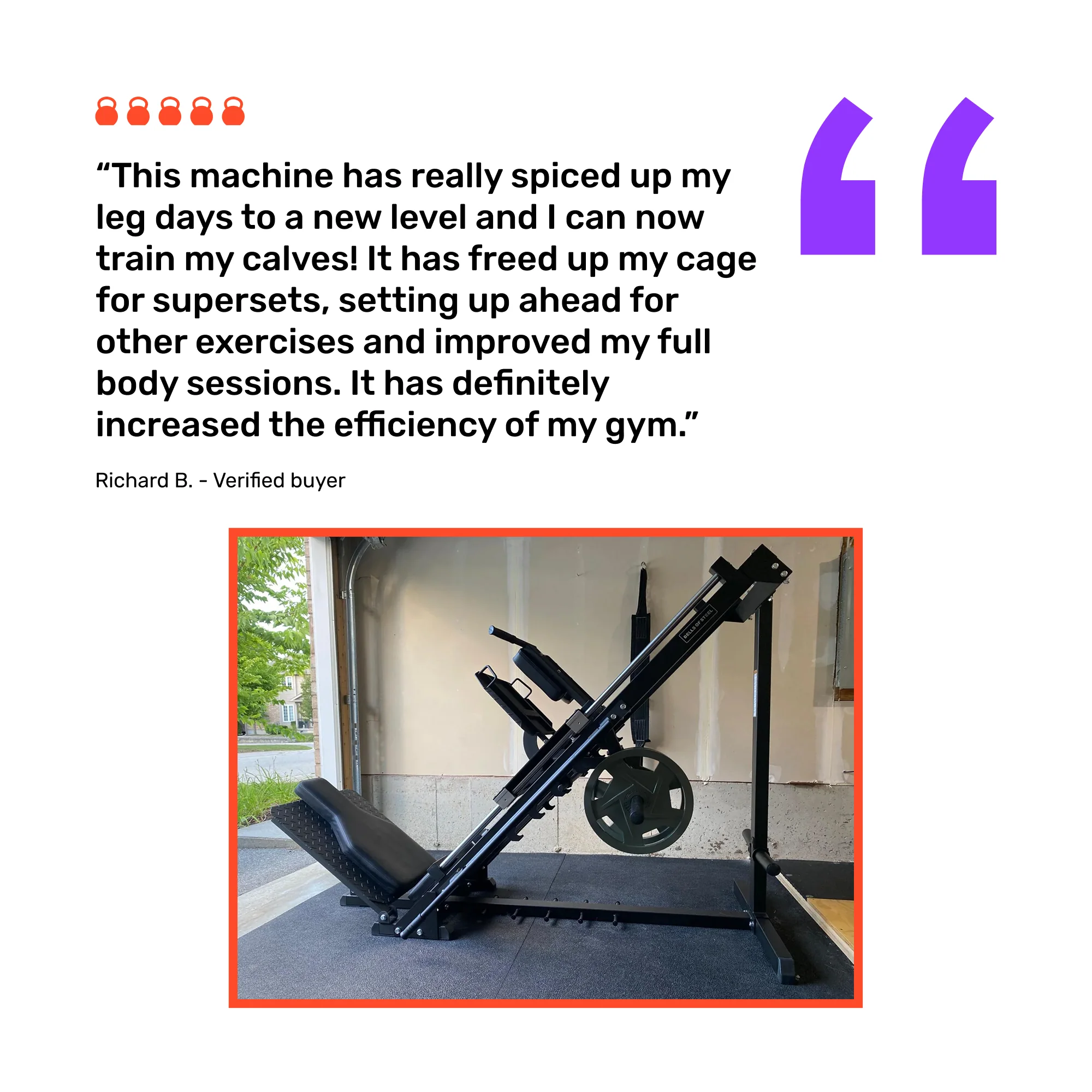 Leg Press Hack Squat Machine - Image 10