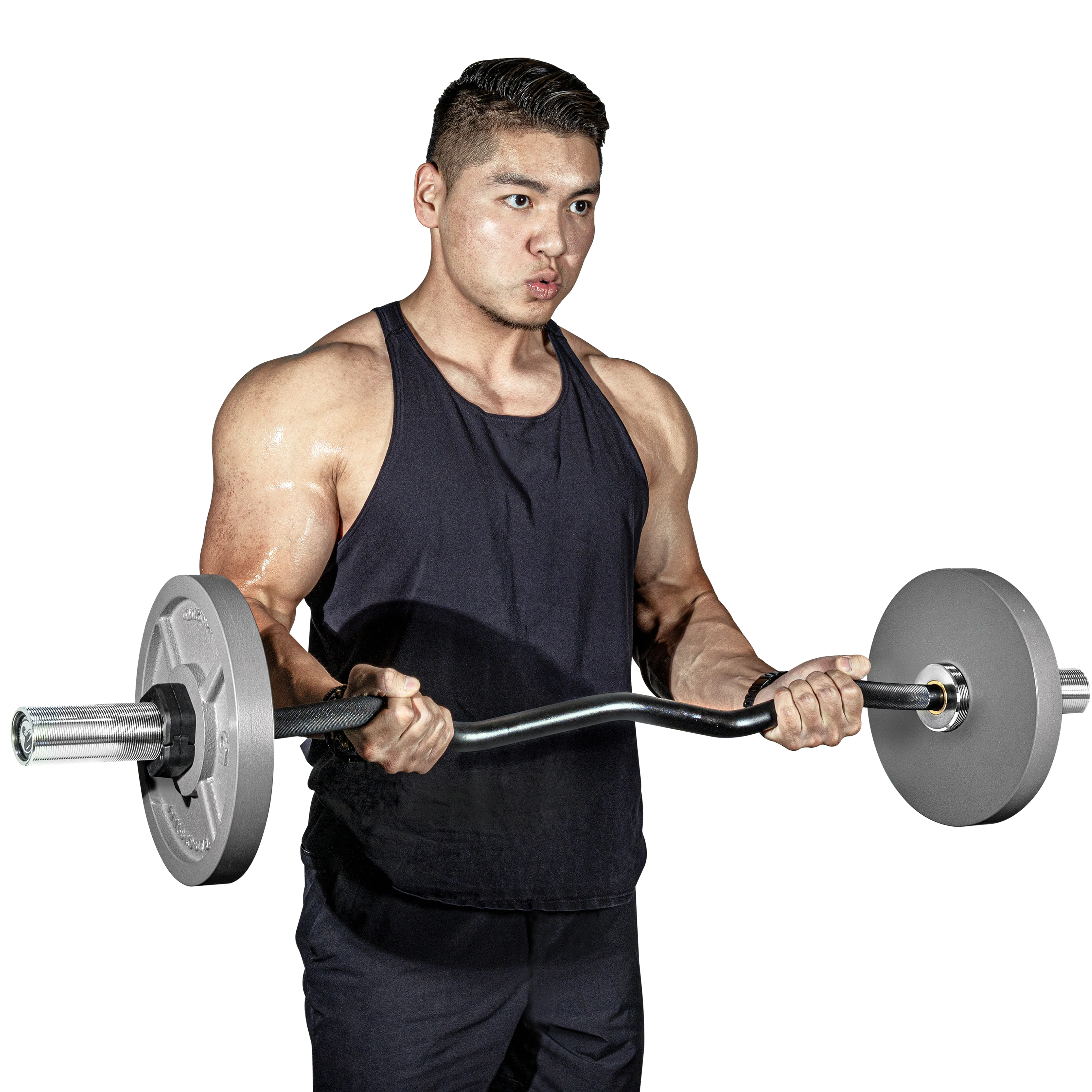 Machined Iron Olympic Weight Plate Sets - Image 3