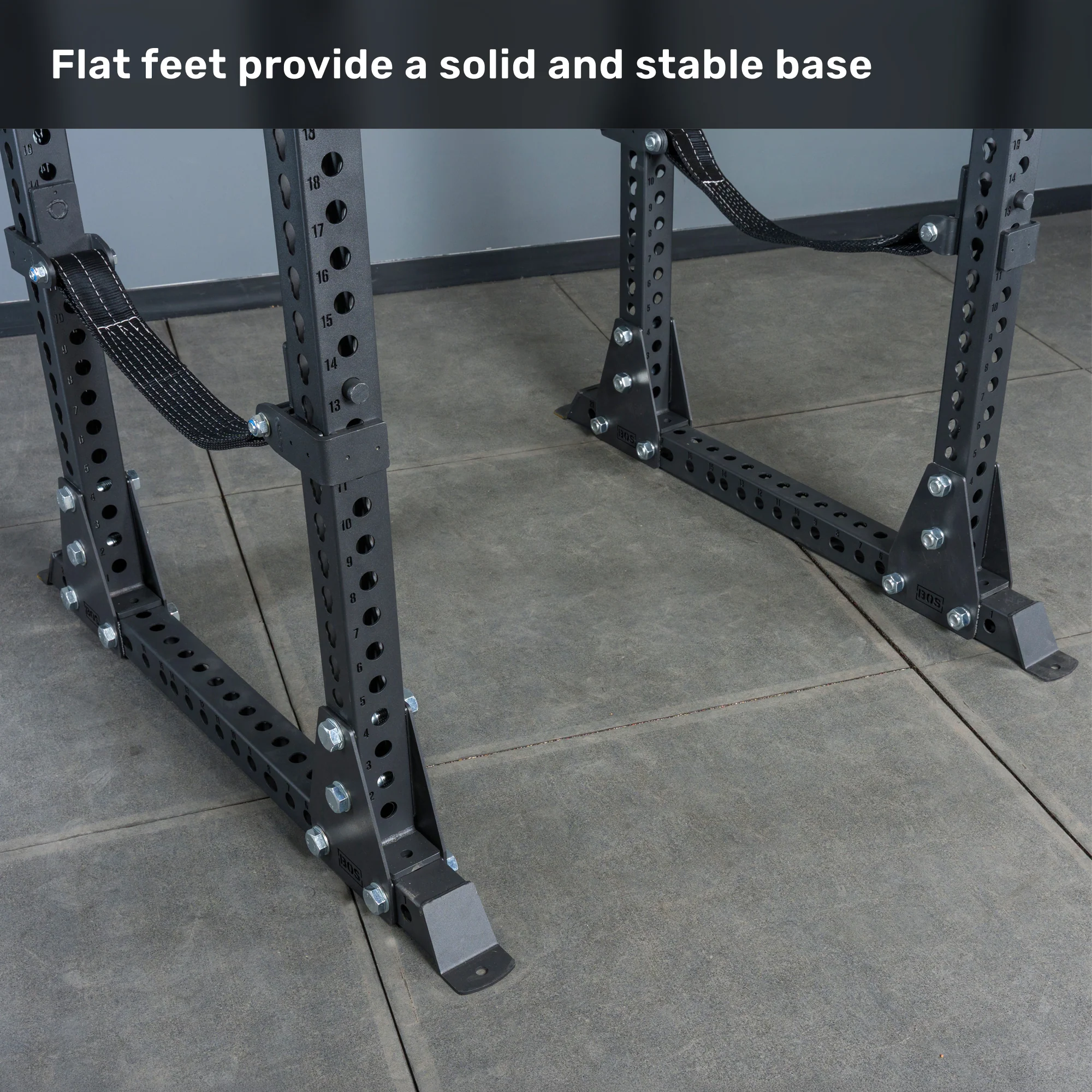 Manticore Flat Foot Power Rack - Prebuilt (3" x 3", 1" Holes) - Image 6
