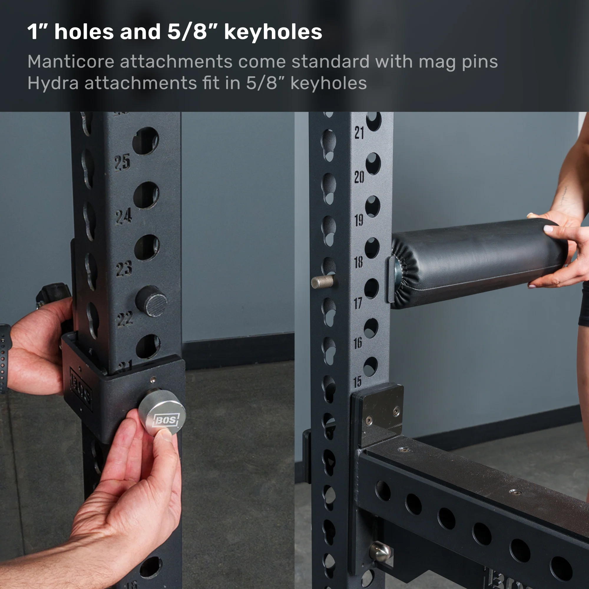 Manticore Squat Stand - Prebuilt (3" x 3", 1" Holes) - Image 3