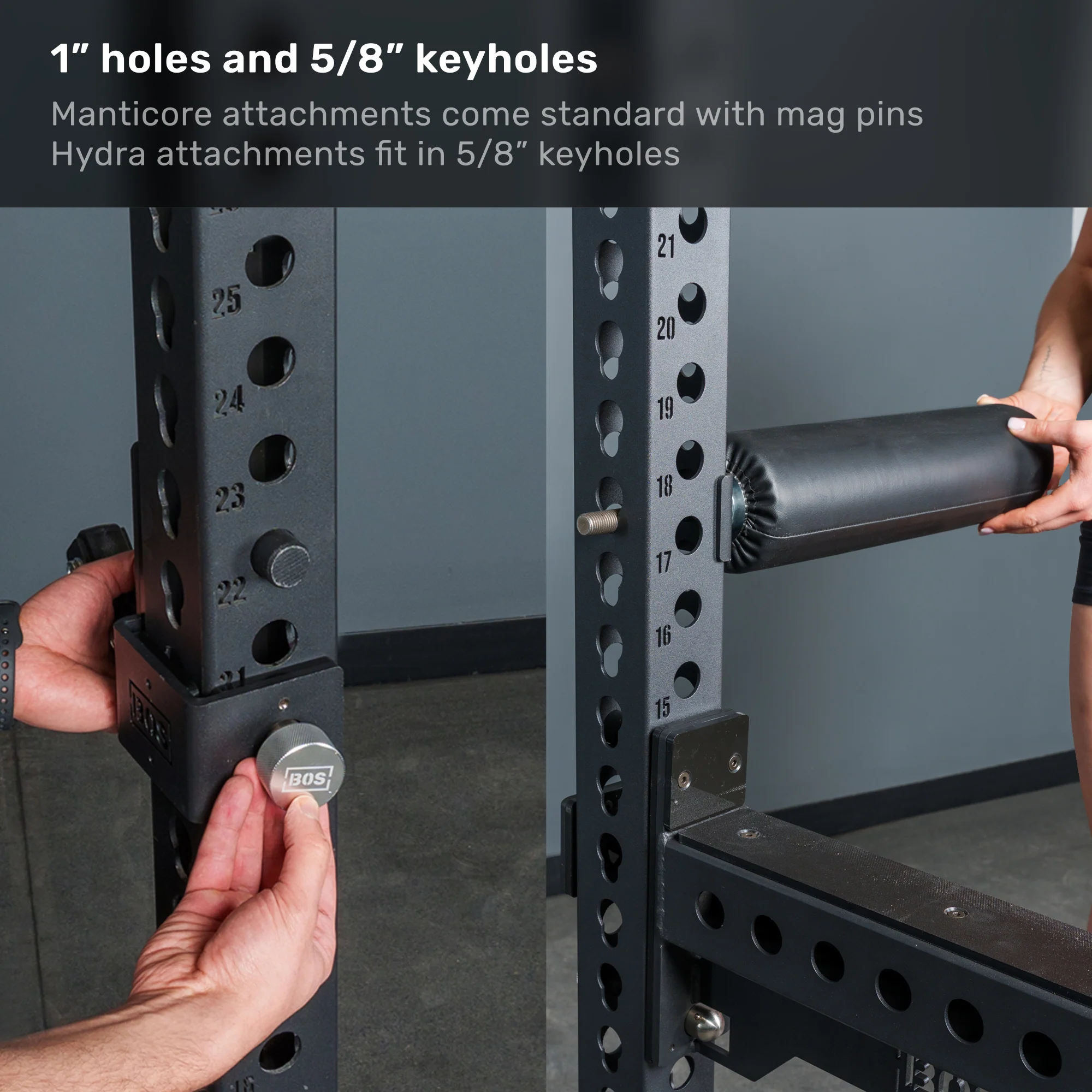 Manticore Squat Stand - Prebuilt (3" x 3", 1" Holes) - Image 3