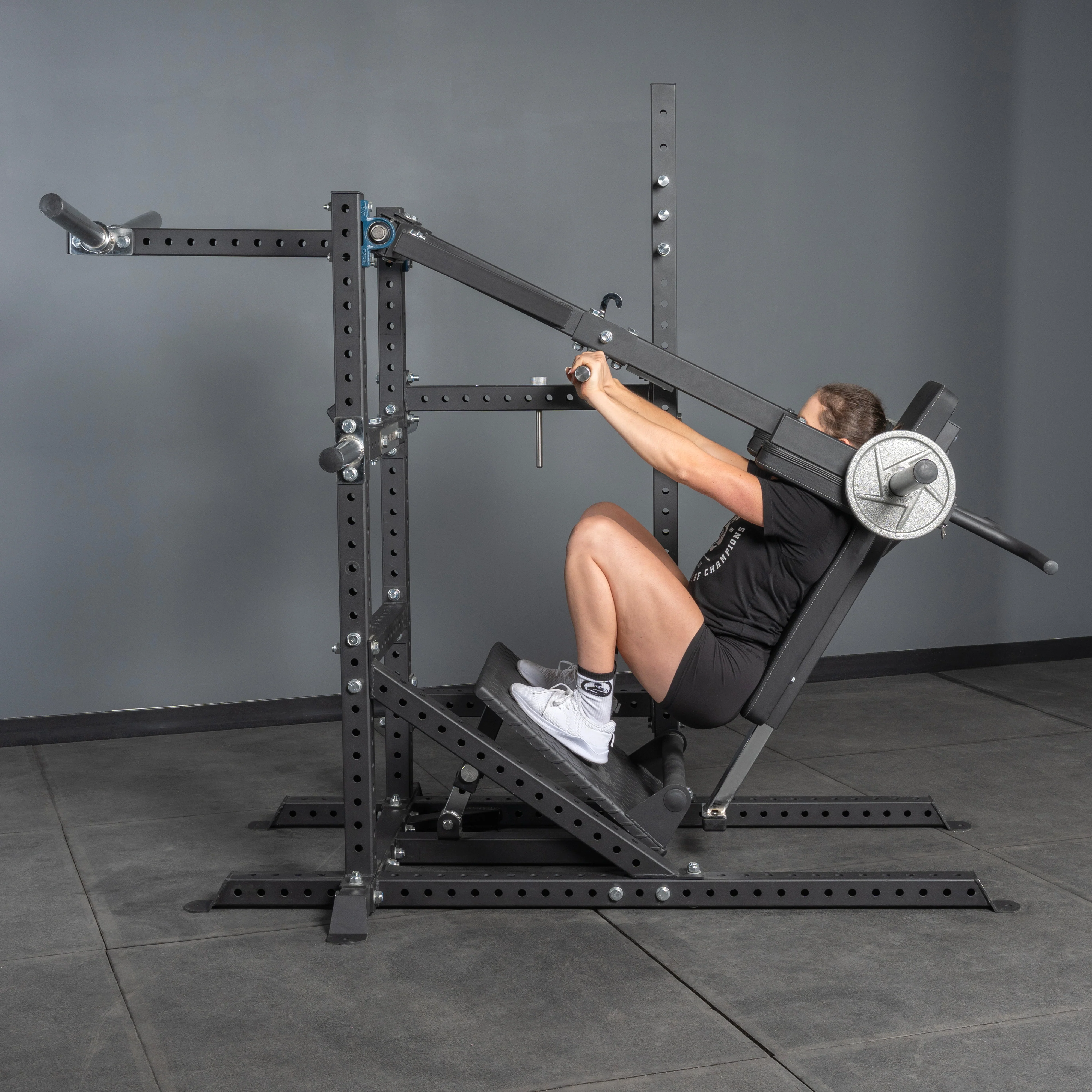 Pandemonium Squat – 3-in-1 Pendulum Squat / Calf Press / Viking Press Machine - Image 2